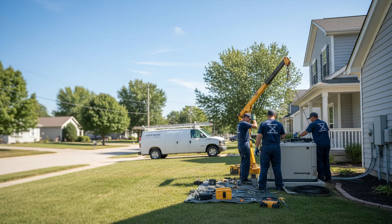 Generator Installation in Hudson, IA near me